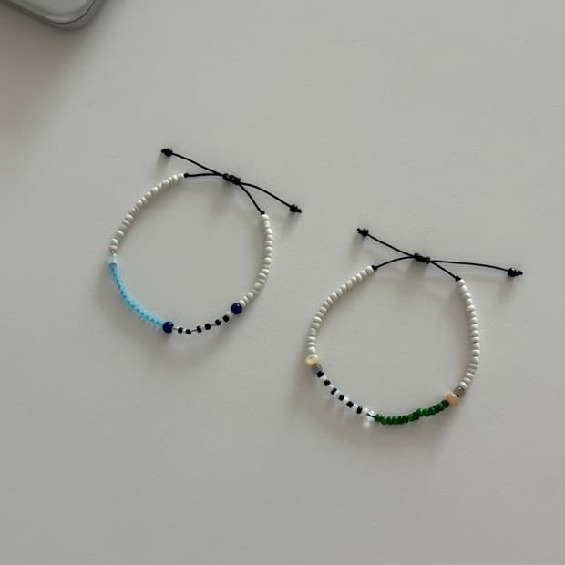 📿시드비즈 스트랩 팔찌