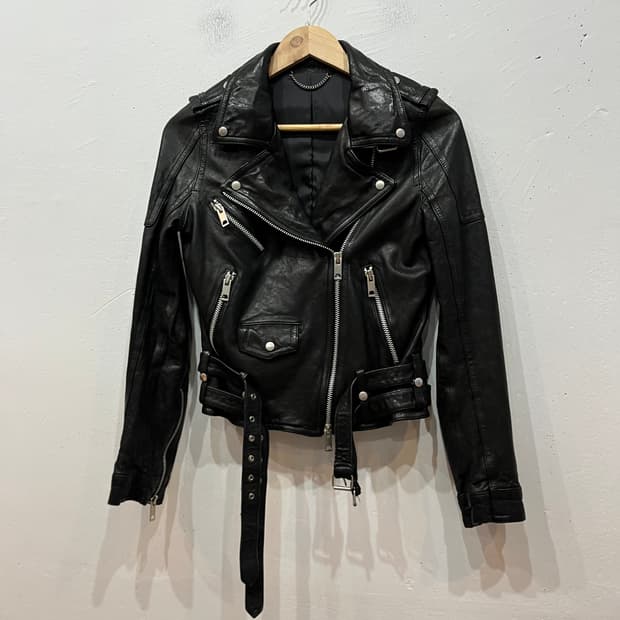 양가죽 라이더 바이커 자켓 우먼즈 