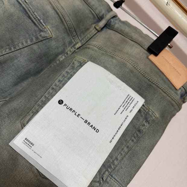 퍼플 브랜드 스키니 진 34 샤이보이토비