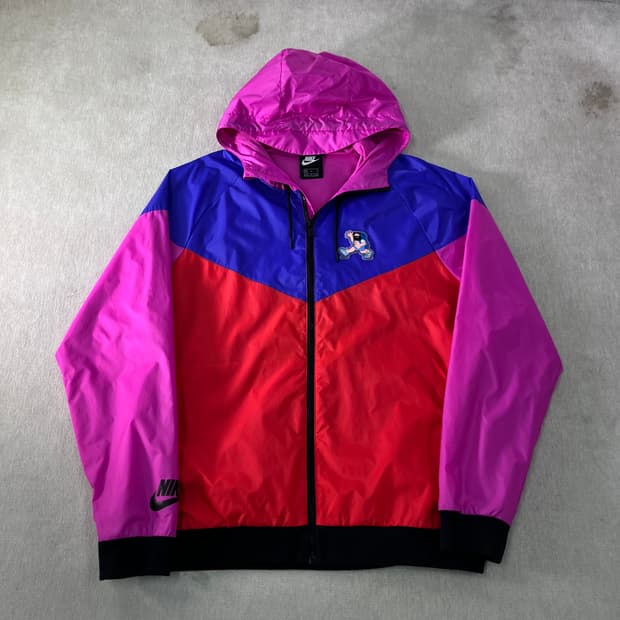 105 나이키 배색 신형 윈드러너 바람막이 