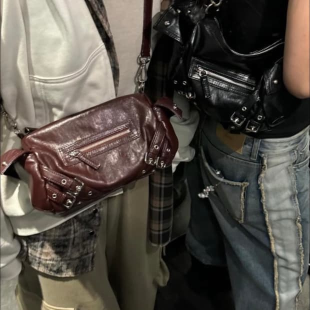 다이닛 스터그 미니백팩 브라운