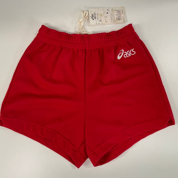 아식스 00s 올드 스포츠 숏츠 쇼츠 팬츠 레드 ASICS OLD