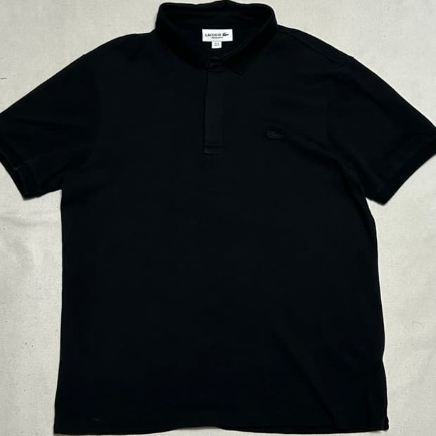 🫶🏻 라코스테 Regular Fit Black 카라 반팔티 🫶🏻