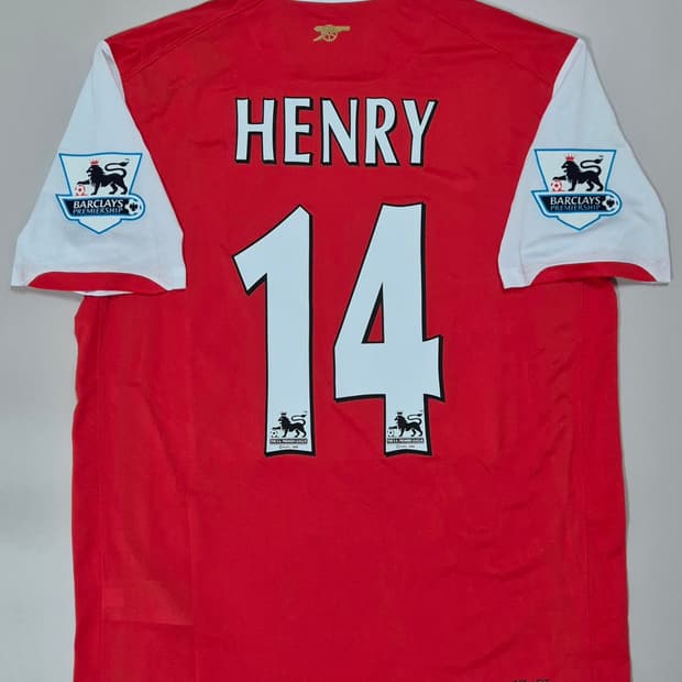06-07 아스날 킹 앙리 유니폼 L사이즈 레플리카