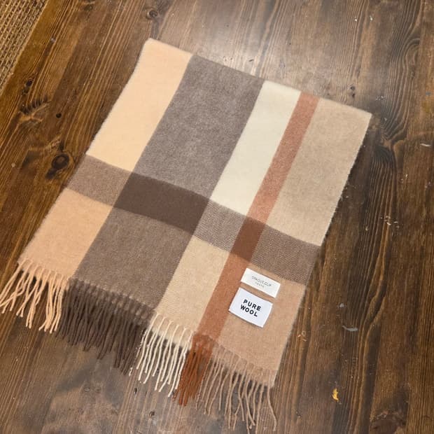 오파큐 클립 퓨어울 머플러