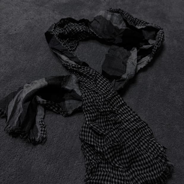 Vintage V-kei,punk mood flannel muffler