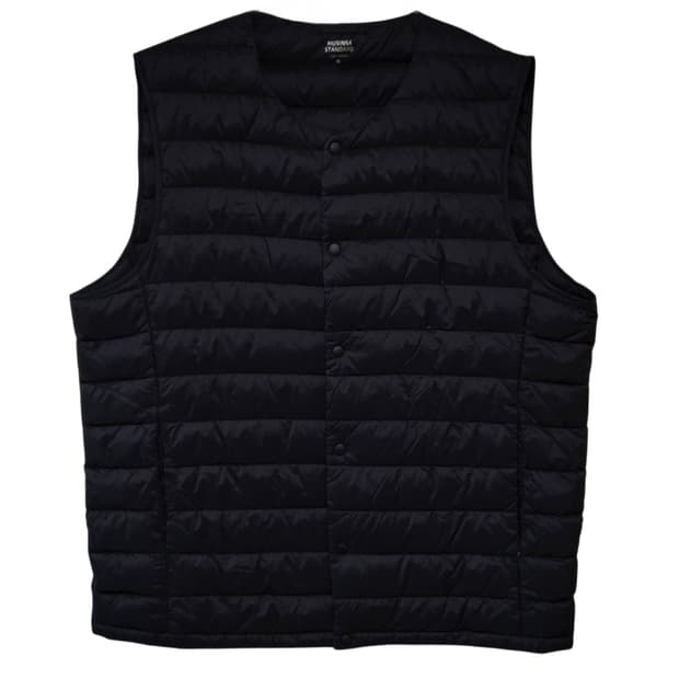 무신사 구스다운 경량패딩조끼 100-105 거위털초경량