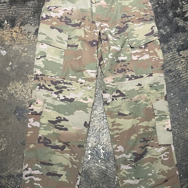 미군 멀티캠 카고팬츠