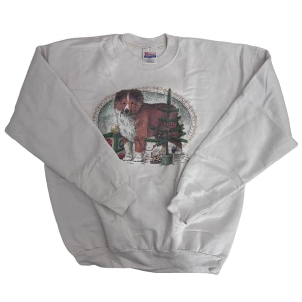 90s 헤인즈 프린팅 스웻셔츠