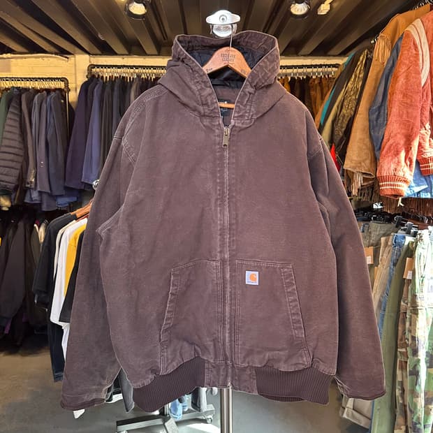 칼하트 디트로이트 덕 액티브 워크 자켓