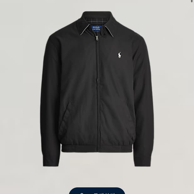 포니로고 자수 마이크로파이버 바이스윙 윈드브레이커 S