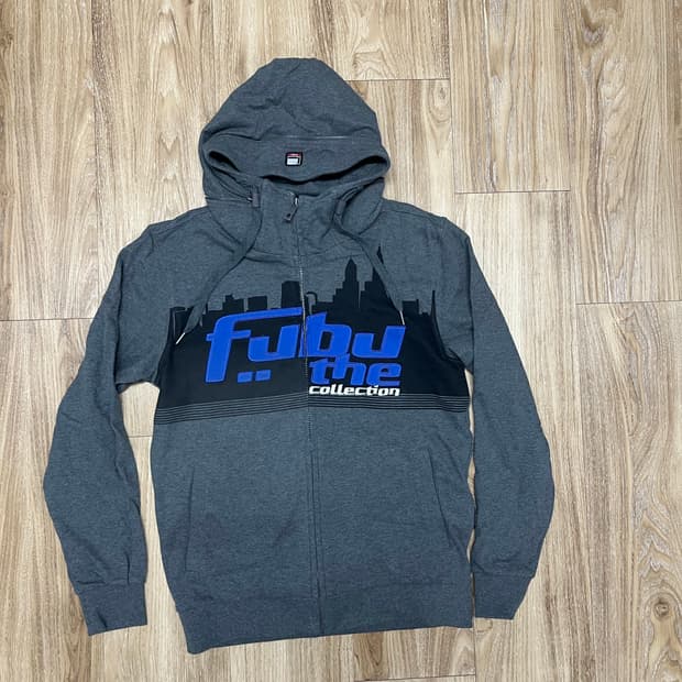 FUBU 올드스쿨 후드집업 M