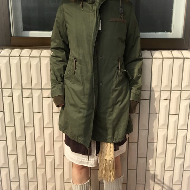 Military mood filed jacket