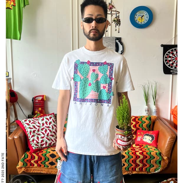 1980s "ARIZONA" USA Vintage 1/2 T-Shirt