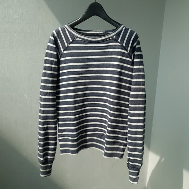 KAPITAL stripe sweat shirt