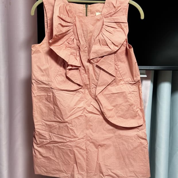 마르니 프릴 포켓 원피스