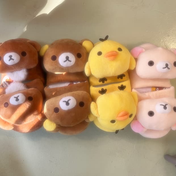 리락쿠마 룸슈즈 - 개당가격 ⭐️