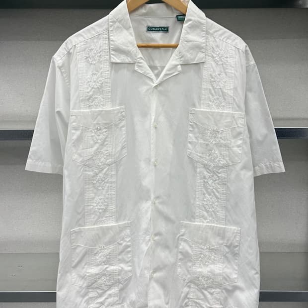 (XL)빈티지 쿠바셔츠-M2374