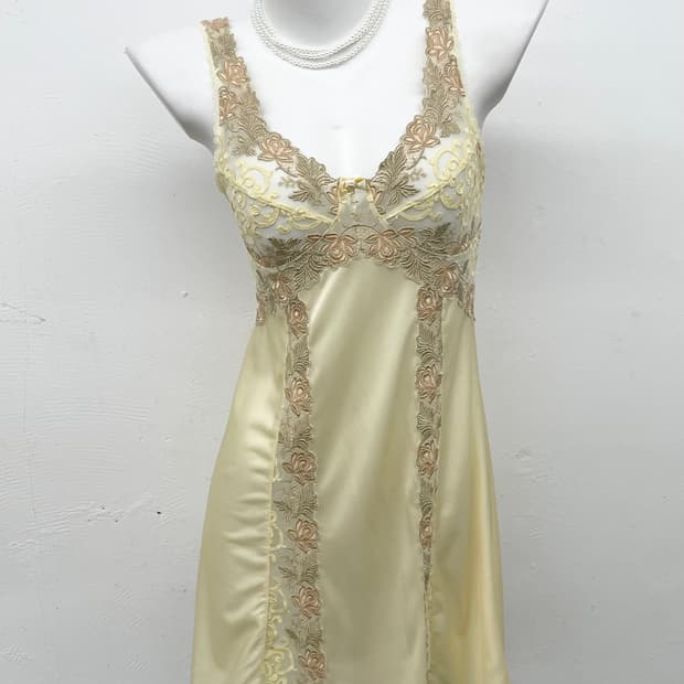 레몬 페어리 레이스 슬립