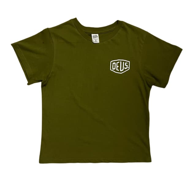 데우스 크롭반팔티