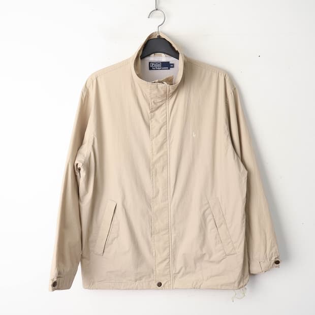 95/폴로 코튼 집업 자켓