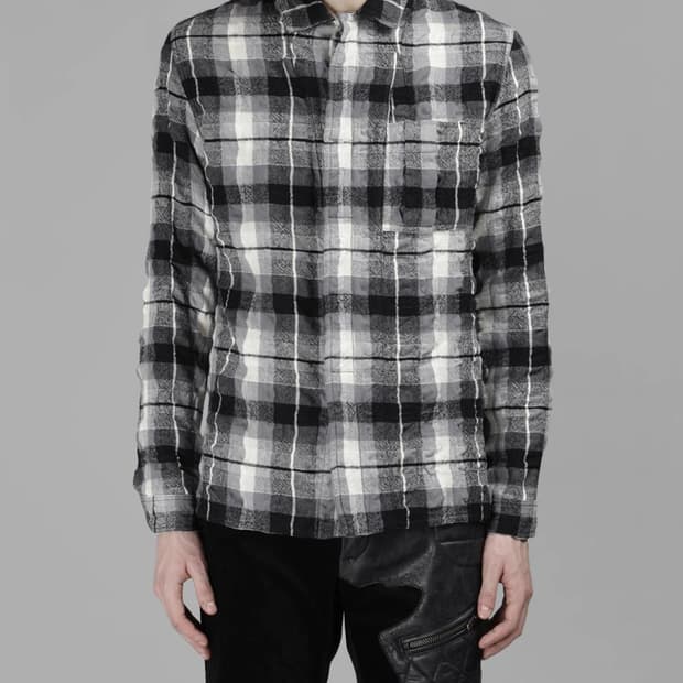 하이더 아커만 / 울 플란넬 아우터 셔츠 / M