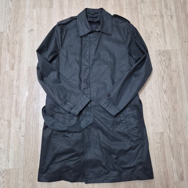 띠어리 남성 코튼 트렌치코트