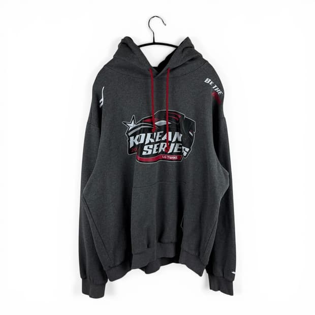 110) LG 트윈스 x 프로스펙스 2023 한국 시리즈 후드 티 그레이