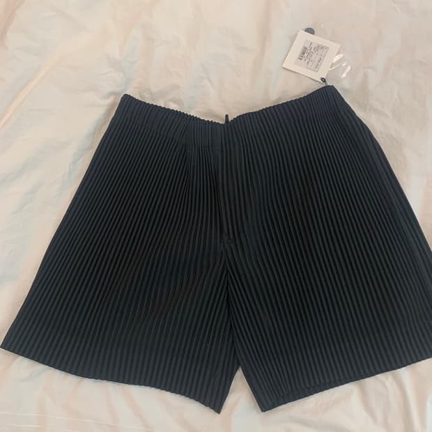 옴므플리세 블랙 마이크로 쇼츠 25년7월 먼슬리 jf074 새상품