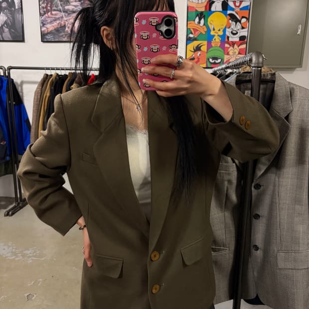 일제 빈티지 블레이저 자켓