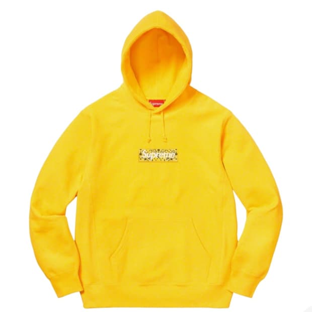 19fw 슈프림 반다나 박스로고 후드[XL]