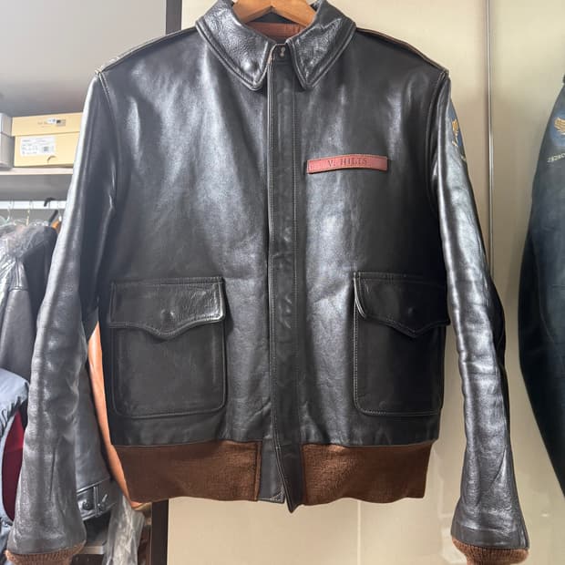 [40사이즈] 토이즈맥코이 a-2 가죽자켓