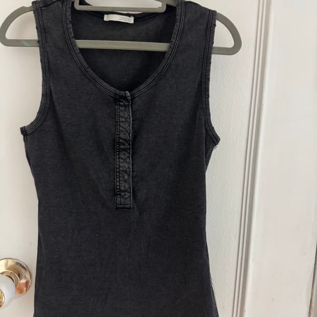 Zara 워시드 슬리브리스 나시