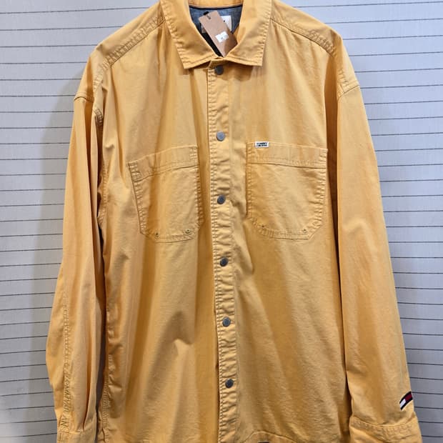타미 옐로우 카라셔츠 