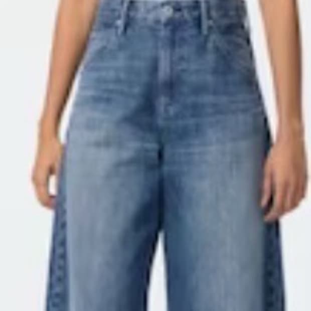 유니클로 배기커브진 (기장75cm)