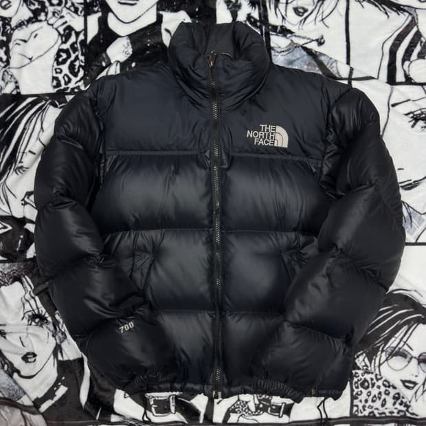노스페이스 블랙 700 구형 눕시다운패딩