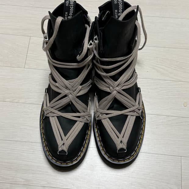 [285] 닥터마틴 릭오웬스 1460 쿼드 솔 메가레이스 부츠