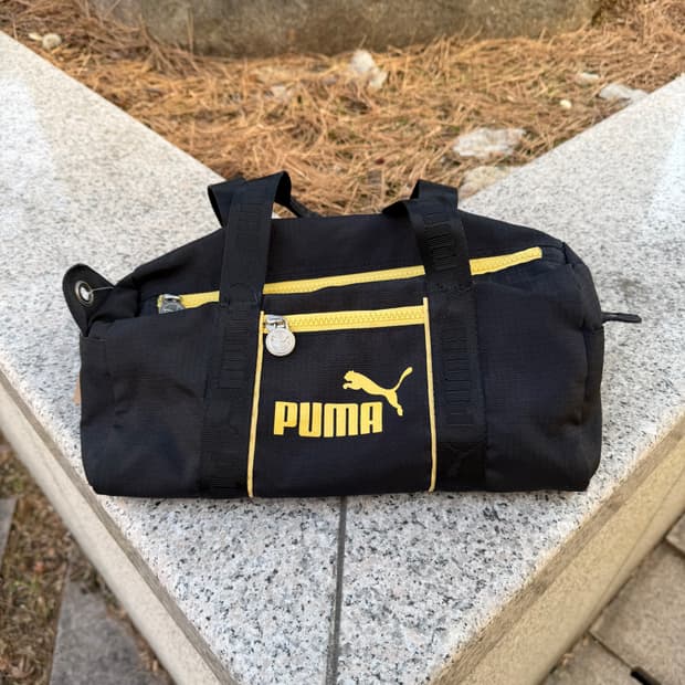 90-00s Puma 올드 푸마 미니 더플백