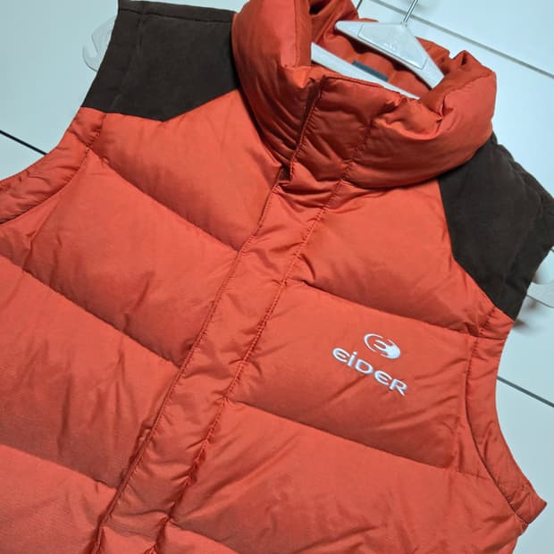 아이더 여성 덕다운 조끼 패딩