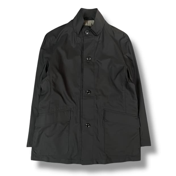 Biscorse 블랙 스탠드카라 집업점퍼 M