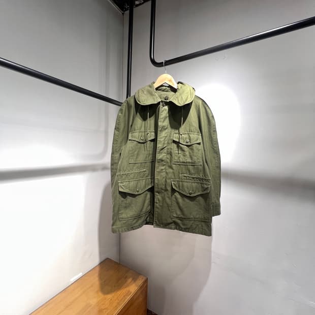 60‘s USAF OG-107 코튼 샤틴 필드 자켓 