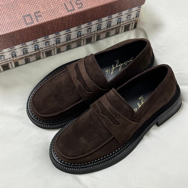 STU 스웨이드 로퍼 43사이즈 새상품