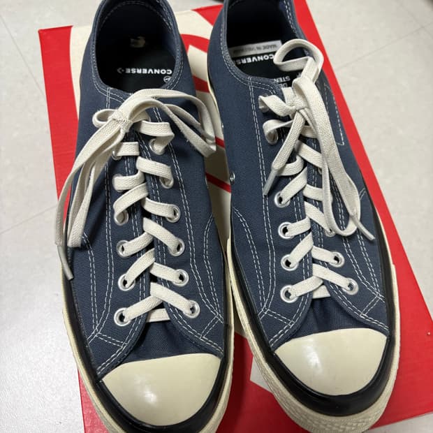 285 컨버스 몽클레어 프라그먼트 척 인시그니아 블루