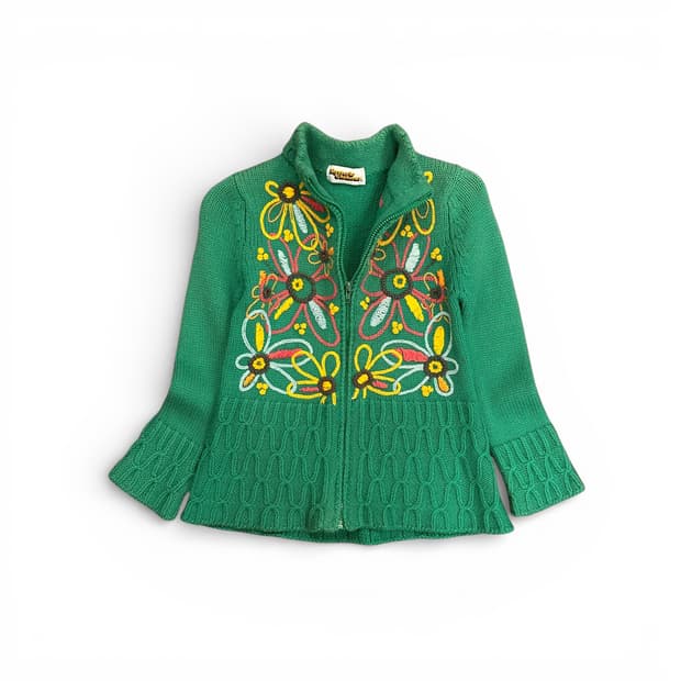 Hysteric Glamour, Floral Knit Zip Up