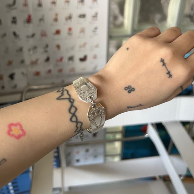 마지막 재고💙💙 double handle bracelet