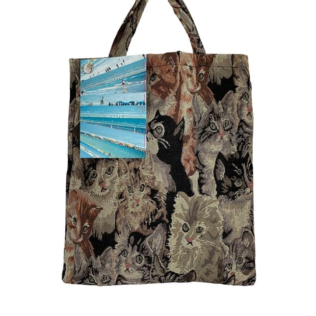 Bless cat tote bag 블레스 캣백