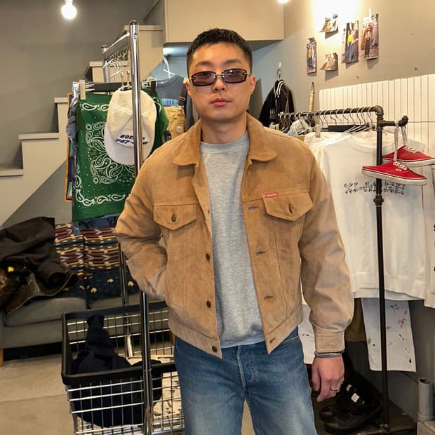 90's Converse pig-leather trucker