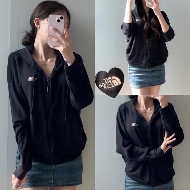 노스페이스 후드집업