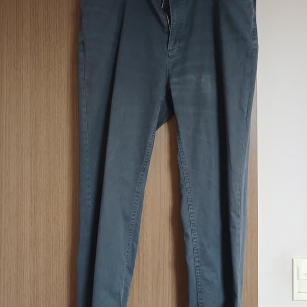 타임옴므 2024 가먼트워싱 레이온 면혼방 다크그레이 바지88 (35)