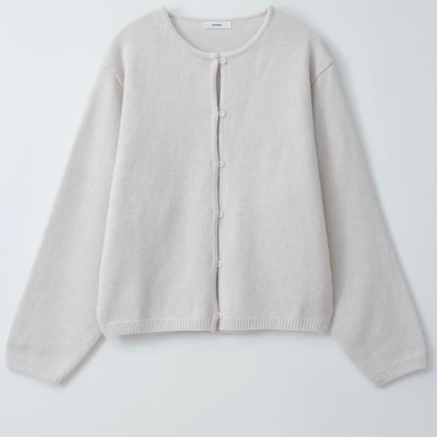 오브헤덴 opheden 울 크루넥 가디건